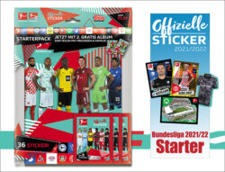 Topps Bundesliga Sticker 2021/2022 STARTER-SET
